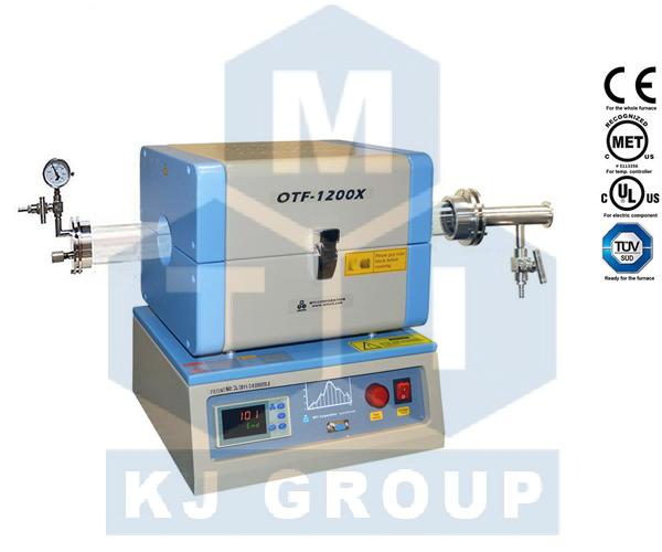 合肥科晶OTF-1200X-S 1200℃微型开启式管式炉